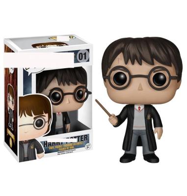 China Funko Funny Harry With Magic Wand Pop Action Figure Toys Cute Vinyl Figure Collectible Version Movie Model Doll for sale