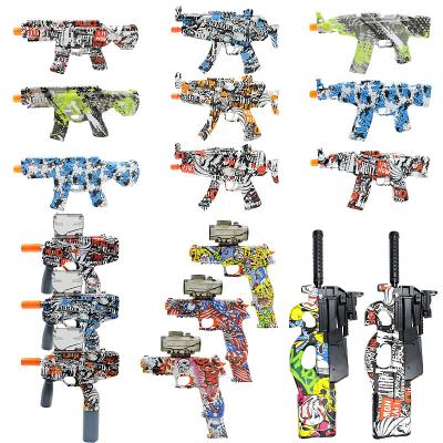 China Funny ak47 m416 balas suaves metal splatrball orbeezs splatrball gel ball blaster splatter gun toy ak47 m416 mp5 pistola pistolas de balin summer game for sale