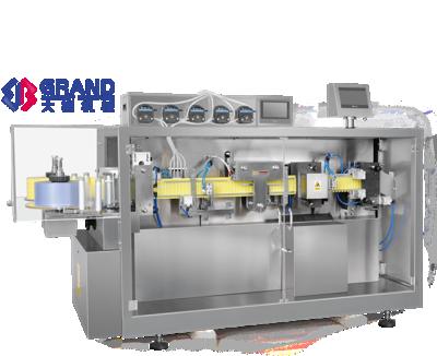 China GGS-118 P5 Chemical Automatic Cosmetic Essential Oil PVC/PE Liquid Ampoule Plastic Bottle Forming Filling Sealing Machine for sale