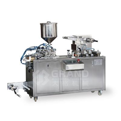 China DPP-80 Automatic Liquid Food Blister Packer For Chocolate / Cream Blister Packing Machine for sale