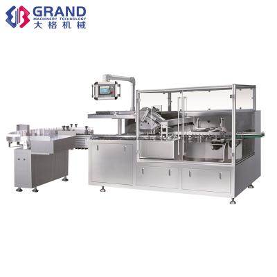 China GSZ-130 food mask/automatic facial material/pharmaceutical/medicine cartoning machine/bottle/tube box packing machine for sale