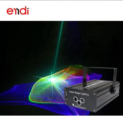 China Small portable Laser+pattern ENDI strobe laser disco light with various pattern strobe lights for party nightclub and ktv lights for sale