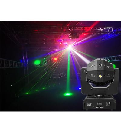 China Hot Sale 24 Hole Stage ENDI Stage Light RGB Show Laser Beam Projector for Disco DJ Nightclub and Bars Lightning for sale