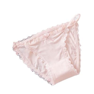 China Sexy Underwear Women's Plus-size Wire Underwear QUICK-DRY Ice Silk No Trace for sale