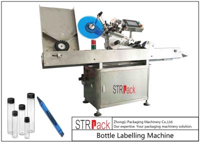 China Klebende Aufkleber horizontale Etikettiermaschine, Vial Ampoule Syringe Labeling Machine zu verkaufen