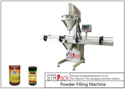 China velocidade automática linear de BPM da máquina de enchimento 50 do pó 10g-5000g com o funil 25L à venda