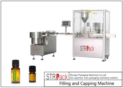 China máquina de rellenar del aceite esencial de la botella de 5-60ml Boston y máquina que capsula con la cabeza 2 en venta