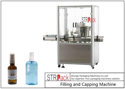 China Automatic Monoblock Filling And Capping Machine , Spray Liquid Filling Capping Machine for sale