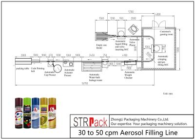 China Können flüssige Füllung 0.75KW und mit einer Kappe bedeckende Maschinen-/Aerosol-Farbe Füllmaschine zu verkaufen