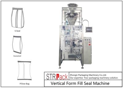 Cina Borsa del fondo piatto della macchina imballatrice della borsa di polvere della farina con le borse/Min Capacity delle macchine di rifornimento della polvere 16 - 22 in vendita