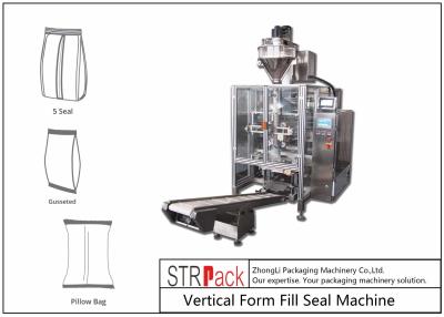 China Verpackmaschine-vertikale Formen/Füllen/Versiegeln-80 Taschen-Min With Auger Powder Fillings-Maschinen des Pulver-350g zu verkaufen