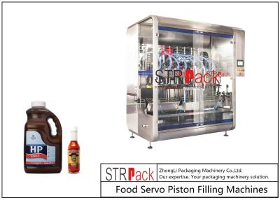 China Máquina de empacotamento totalmente automático do alimento da máquina de engarrafamento do alimento do molho de Brown do frasco do molho à venda