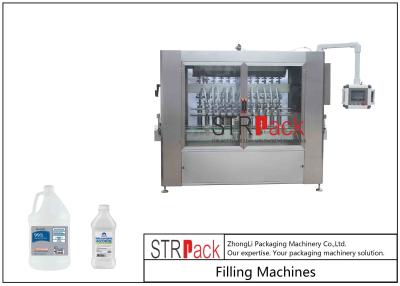 China Llenador completamente automatizado del pistón de la goma del gel del alcohol para el desinfectante de la mano en venta