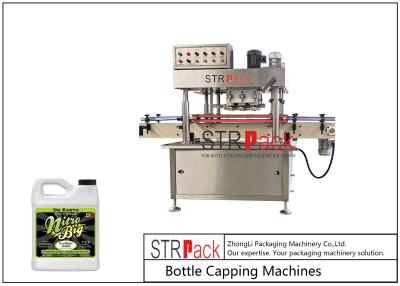 China capsulador automático 200CPM do eixo de 150pcs/Min Bottle Capping Machine Semi à venda