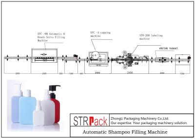 China Full automatic high speed piston type serve motor hand sanitizer hair condictionbody lotion cream shampoo bottle filling for sale