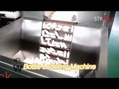 Self Adhesive Automatic Bottle Labeling Machine For Front And Back Panel Labels