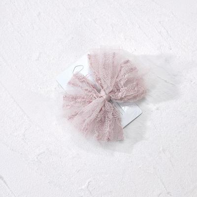 China 2021 Fashion Hot Sale High Quality Lace Bow Hair Clips For Lady Women Girls Hairgrip for sale