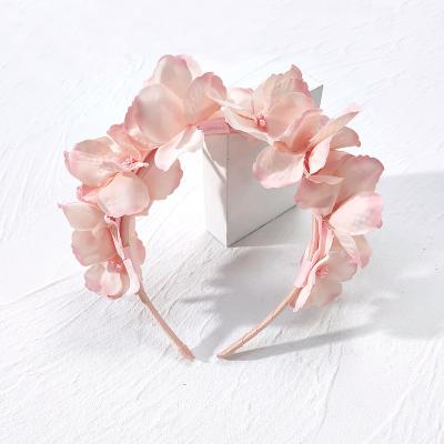 China Fashion New Products Headbands Girls Hairband Rose Flower Headband Children Hair Accessories for sale