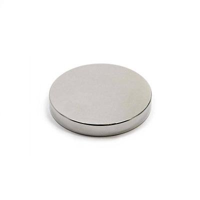 China High performance neodymium magnet N45 N52 mini / industrial super strong round neodimium disk magnets / neodimio imanes for sale