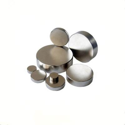 China Hot sale N35 N38 N42 round disc magnet industrial magnet for tws earphone NdFeB neodymium permanent magnet for sale