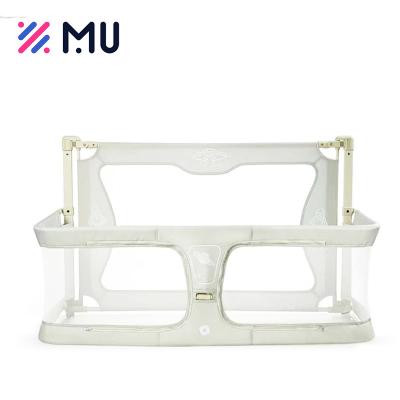 China Modern Patent Design 3 In 1 Co Beds Crib Cradle Safety Guardrail For New Born Sleeping Baby for sale