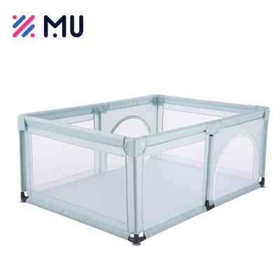 China Modern Luxury Trend Baby Safety Foldable Indoor One Side Open Playpen for sale