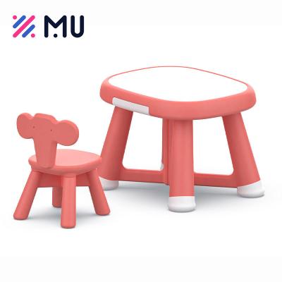 China EUROPEAN Environmental Friendly Materials Children School Tables And Plastic Chairs Study Table for sale