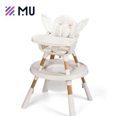 China EUROPEAN Eco-Friendly Multifunction 3 in 1 Dual-Use Baby High Chair for Baby Eating for sale