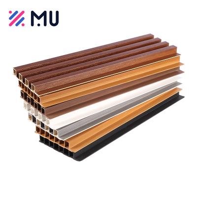 China Solid Color PVC Grid Wall Panel for sale