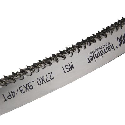 China Metal Cutting Cutting Steel Band Saw Blades Hss Bimetal Saw Blade for sale