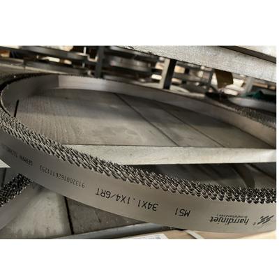 China Cutting carbon steel german technology blade m42 band saw blades saw band blades for sale