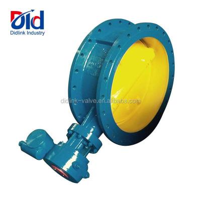 China General Electric Flange Food Grade 7600 Keystone Kitz Lp Motorized Eccentric Double Butterfly Valve for sale