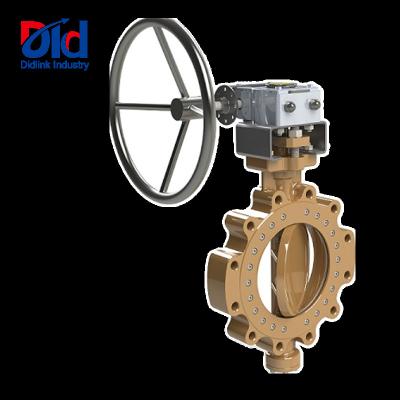 China Brass butterfly valves with female thread for sale