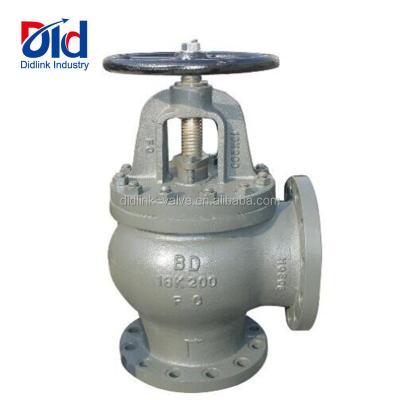 China General Regulation Flanged 1 Manufacturer Globe Type Piston V Cast Steel Angle Ball Valve Ji F 7472 for sale