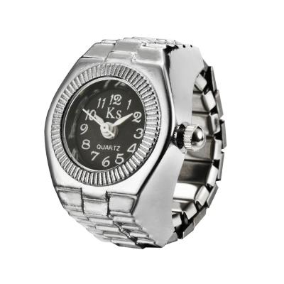 China Simple CLASSIC fashion personality men and women lovers retro quartz watch finger ring for sale