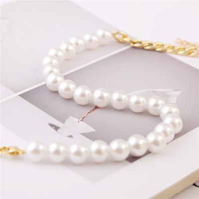 China PEARL NECKLACE retro romantic imitation natural special-shaped pearl mixed pearl necklace pendant for sale