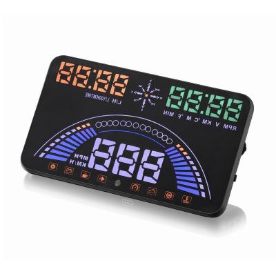 China New Hot Selling China-chic HUD S7 OBD Measurement GPS Digital Multimeter Speed ​​Smart Alarm For Car Auto Diagnostic Tool for sale