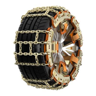 China HARDENED STEEL Multi Ring Double Ring Snow Chains For Car Tires Stainless Steel Truck Chain Building Chain for sale