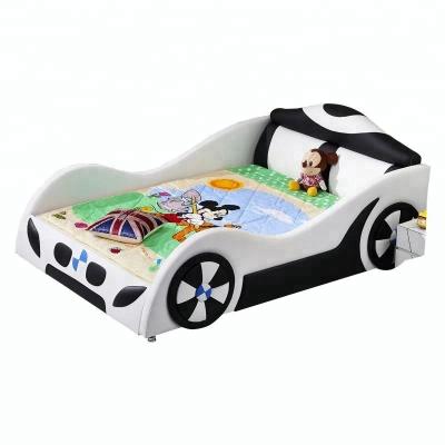 China Comfortable Bedroom Boy's Children's Furniture Kids Cartoon Bed Car Bed Y03 for sale