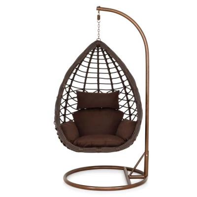 China Swing Chair Super Comfortable Cheap Rattan Hanging Synthetic Hammock D016B for sale