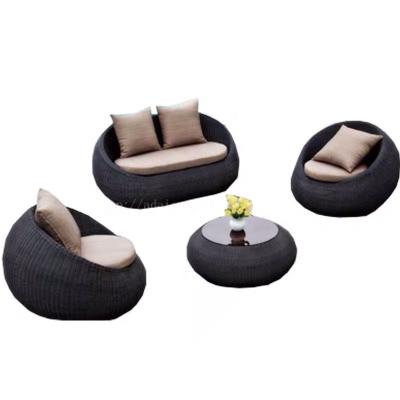 China Waterproof PE Rattan Garden Sofa Set High Quality S331 for sale