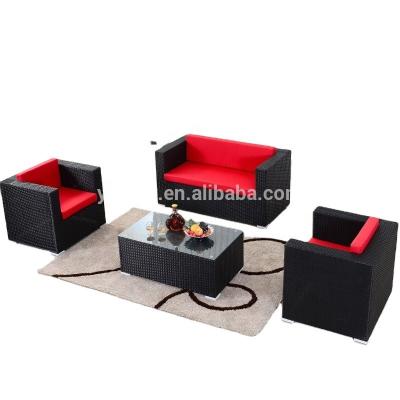 China Waterproof PE Rattan Garden Sofa Set Section Seater S314 for sale