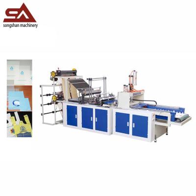 China High Capacity Four Line Cold Cut Plastic Plant Sachet Making Machine for sale