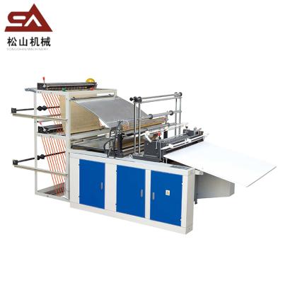 China China Top Brand Cold Cut Two Line Plastic Bag Making Machine for sale