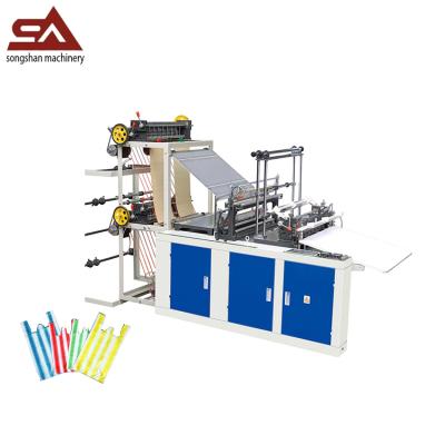 China Line Four Cold Cut Sealing China Top Brand High Output Bag Making Machine For Flat Bag for sale