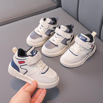 China PU Leather Baby Girl Shoes Toddler Thin Kids Casual Velvet Shoes Fashion Trend Kids Sports Shoes KSA046 for sale