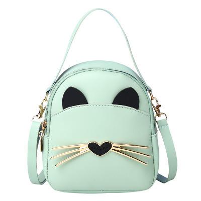 China Durable FLB186 Five Colors Mini Cat Backpack Clips School Bags For Girls for sale