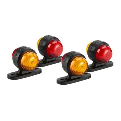 China High Quality Waterproof Car 12V-24V Car Truck LED Side Sign Light Yellow Warning Light and Double Sided Red Warning Light 000 for sale