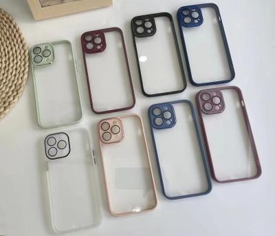 China Shockproof Soft TPU Bumper Cover For iPhone 14 Transparent Clear TPU Case Phone Case For iPhone 13 12 Max 14 Pro 2022Hot Mobile Phone Case for sale