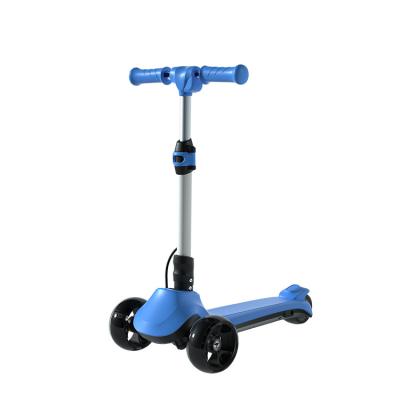 China PU+Rubber Flash Wheel 3 Wheel LED Children's E Scooters Birthday Children's Day Gift Kick Scooter For 3-12 Years Old Kids for sale